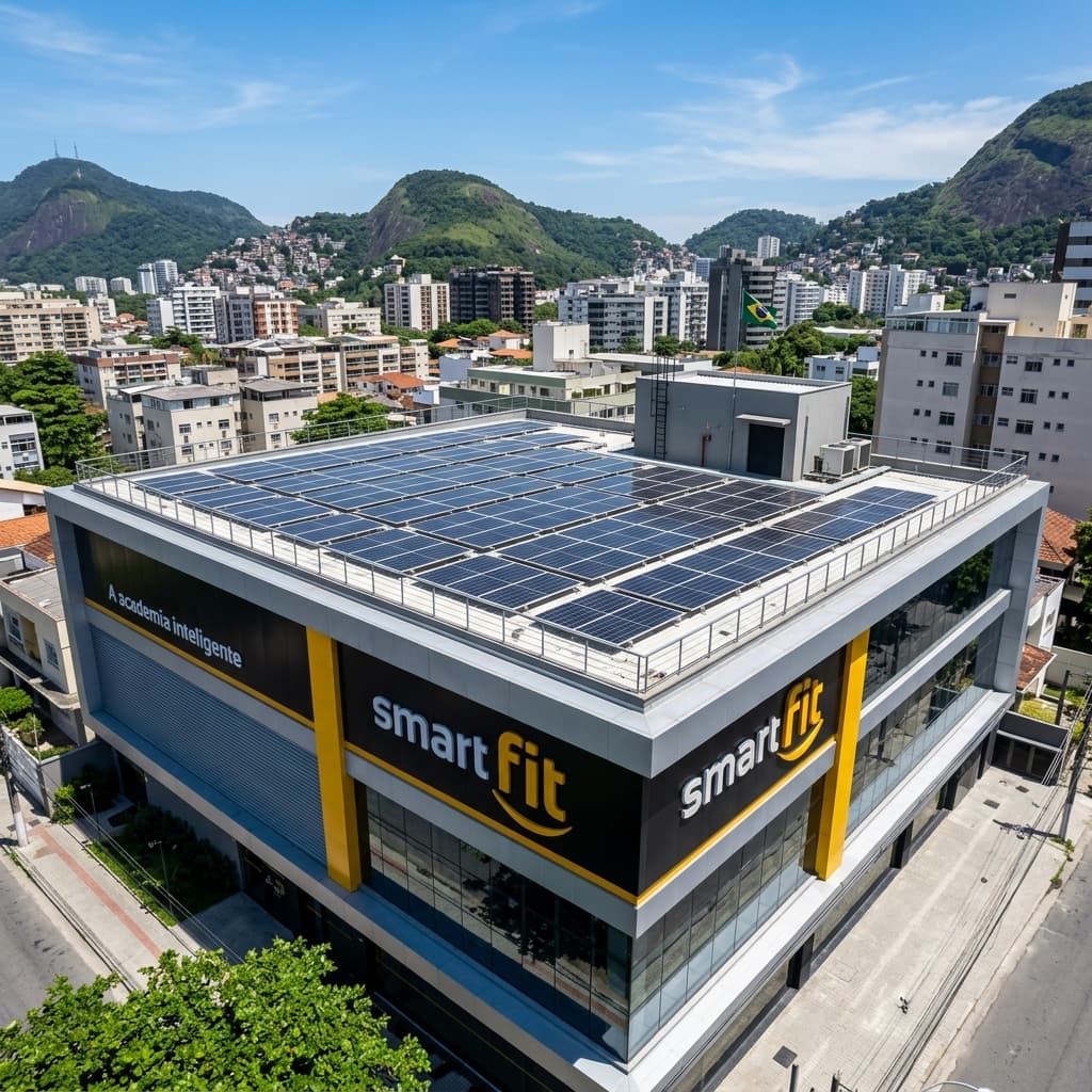 Smart Fit Embu Guaçu - Usina Solar Comercial